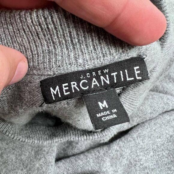 J. Crew ruffle front crew neck sweater M - Picture 5 of 7